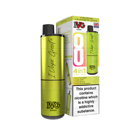 IVG 2400 RECHARGEABLE Vape Kit