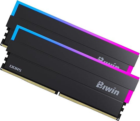 Biwin Black Opal DW100 RGB 6000Mhz 32GB (2x16GB) DDR5 (INTEL XMP & AMD EXPO) Black