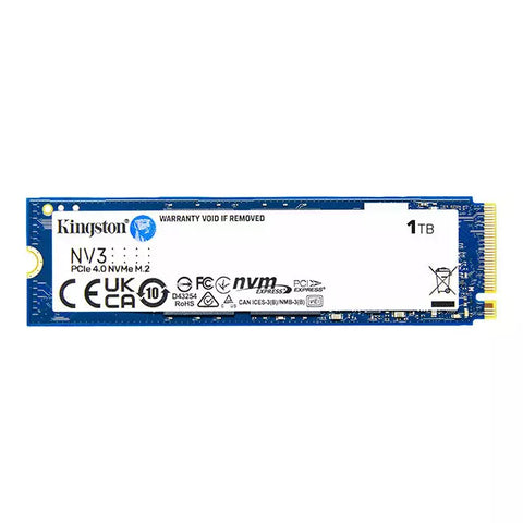 Kingston 1TB PCIe 4.0 NV3 NVMe M.2 2280 SSD