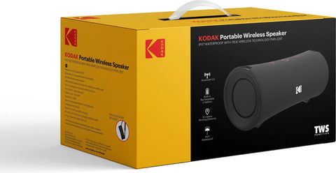 PWS-2257 - Black - Portable Wireless Speaker