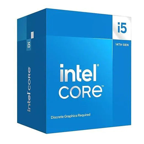 Intel Core i5 14400F Desktop Processor 10 cores (6 P-cores + 4 E-cores) Tray