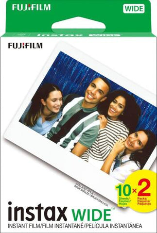 Fujifilm Instax Wide Instant Film 2-pack of 20 exposures