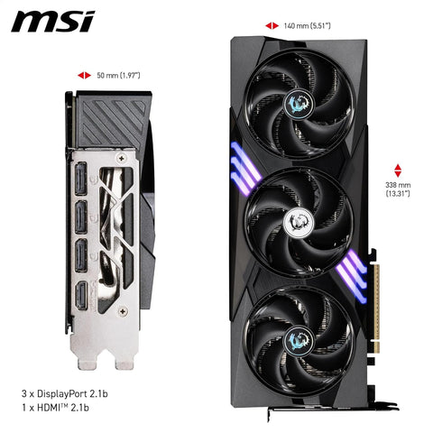 VGA MSI RTX 5070 12G GAMING TRIO OC