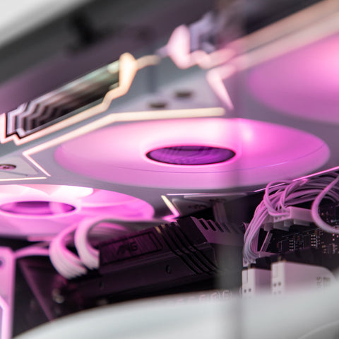 Abyssal LUX RTX 5090 Ryzen 7 9800X3D Gaming PC - MONO