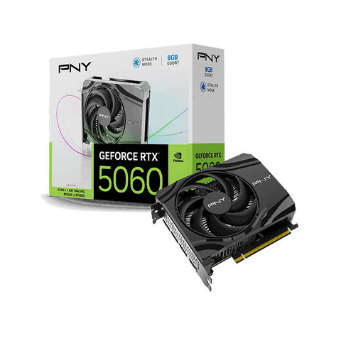 VGA PNY RTX 5060 SINGLE FAN 8GB GDDR7