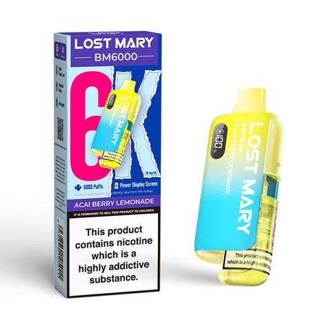 Lost Mary BM6000 Refillable Kits Compliant Post June 1st
