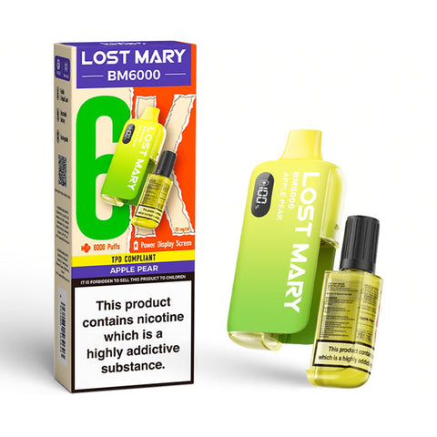 Lost Mary BM6000 Refillable Kits Compliant Post June 1st