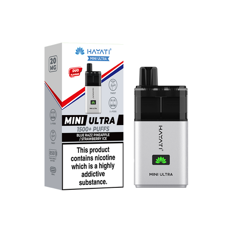 Hayati Mini Ultra 1500+ Puffs Kit Compliant Post June 1st
