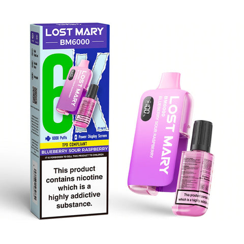 Lost Mary BM6000 Refillable Kits Compliant Post June 1st