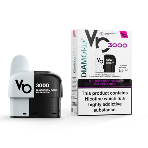 Vapes Bars Diamond 3K Pod 4ml