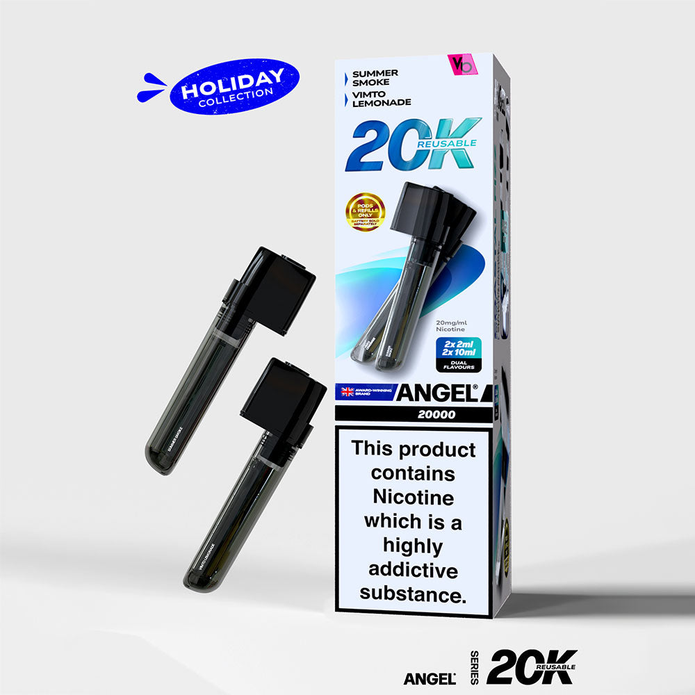Angel 20K PUFF Pods 2x (2ml pod+ 10ml refill) - Unique Distribution