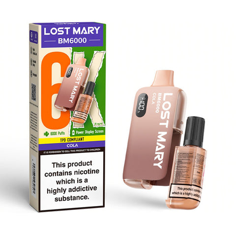 Lost Mary BM6000 Refillable Kits Compliant Post June 1st