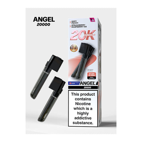 Angel 20K PUFF Pods 2x (2ml pod+ 10ml refill) - Unique Distribution