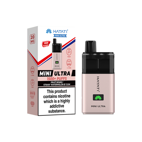 Hayati Mini Ultra 1500+ Puffs Kit Compliant Post June 1st