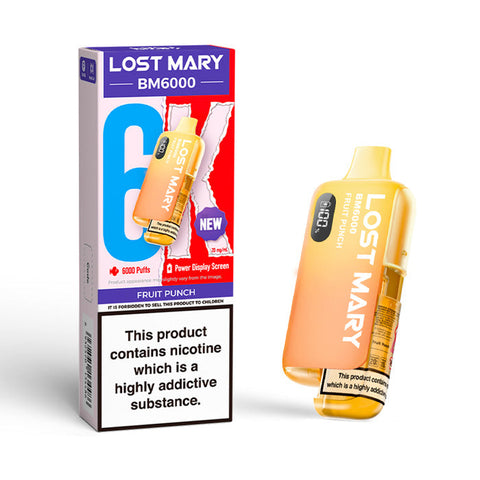 Lost Mary BM6000 Refillable Kits Compliant Post June 1st