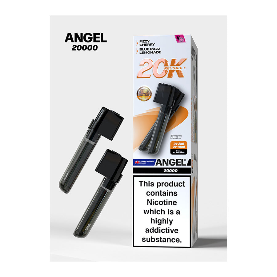 Angel 20K PUFF Pods 2x (2ml pod+ 10ml refill) - Unique Distribution