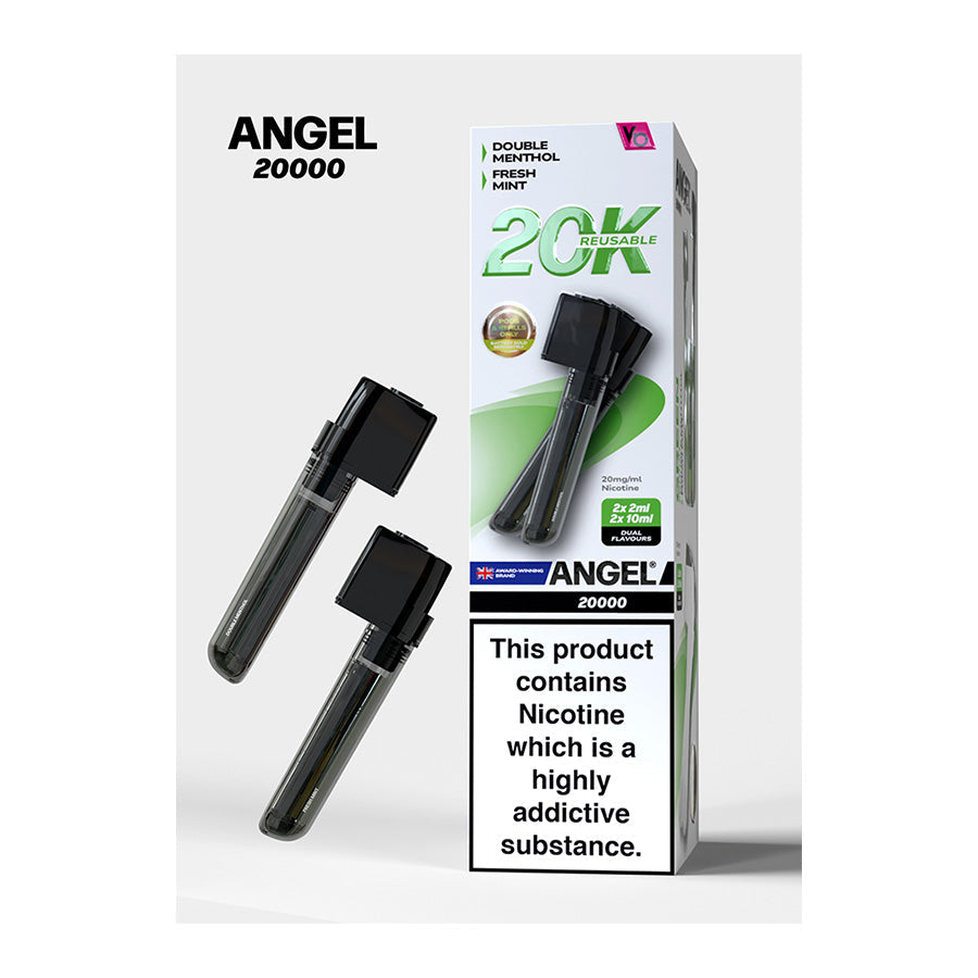 Angel 20K PUFF Pods 2x (2ml pod+ 10ml refill) - Unique Distribution