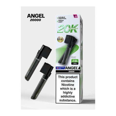 Angel 20K PUFF Pods 2x (2ml pod+ 10ml refill) - Unique Distribution