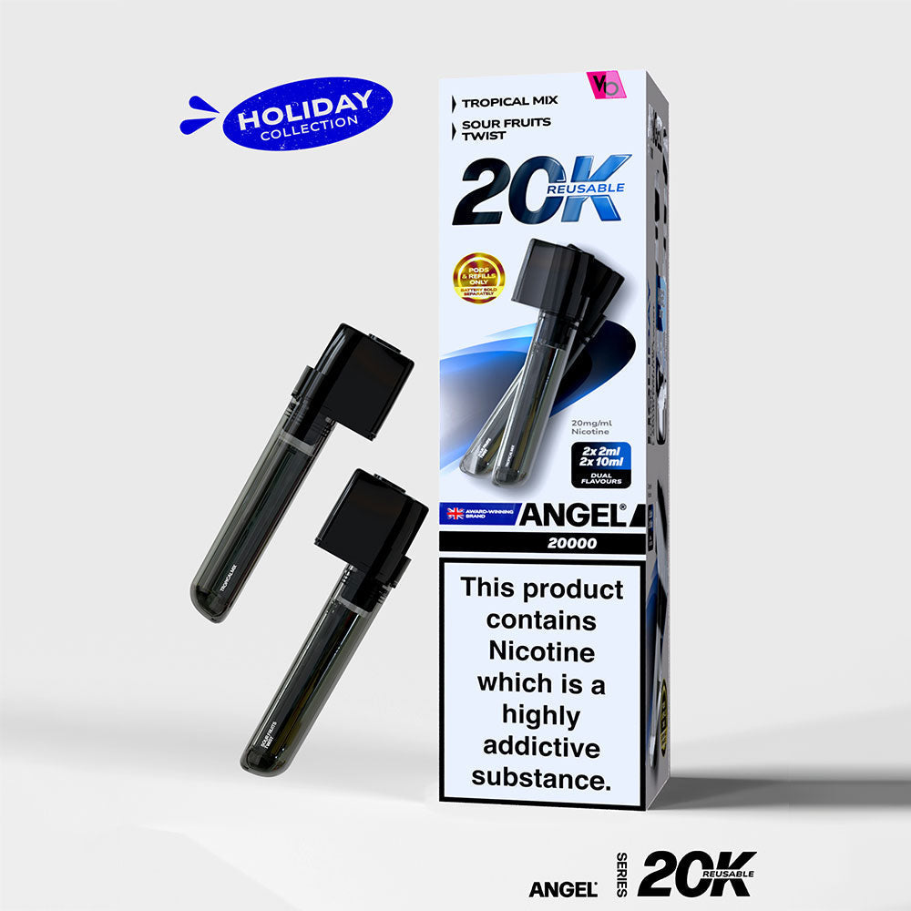 Angel 20K PUFF Pods 2x (2ml pod+ 10ml refill) - Unique Distribution