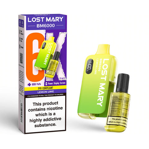 Lost Mary BM6000 Refillable Kits Compliant Post June 1st
