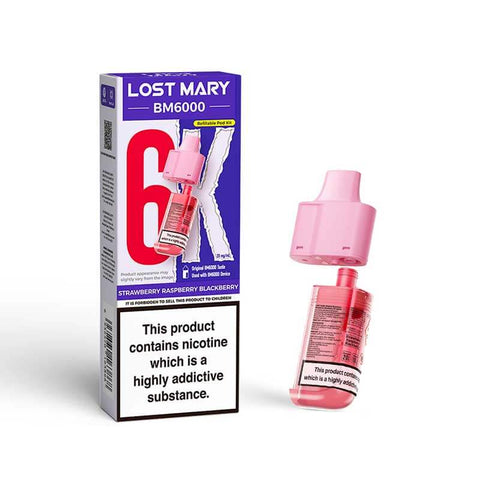 Lost Mary BM6000 Compliant Post June 1st Refill Pod