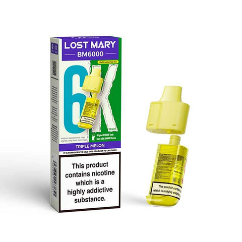 Lost Mary BM6000 Compliant Post June 1st Refill Pod