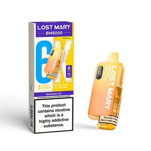 Lost Mary BM6000 Refillable Kits Compliant Post June 1st