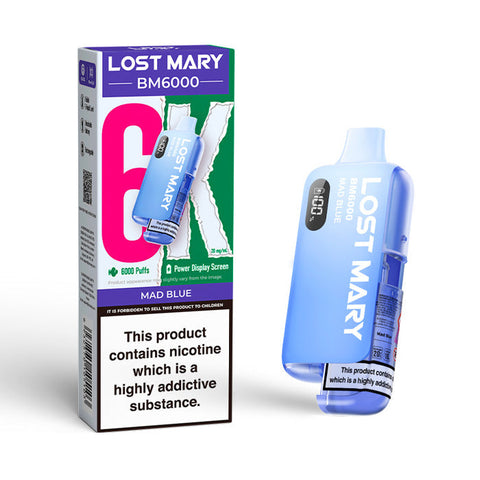 Lost Mary BM6000 Refillable Kits Compliant Post June 1st