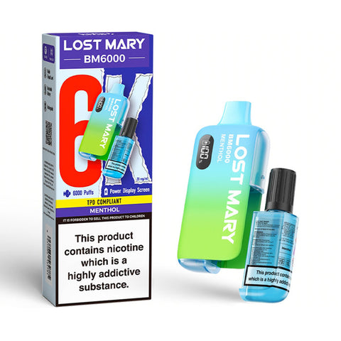 Lost Mary BM6000 Refillable Kits Compliant Post June 1st