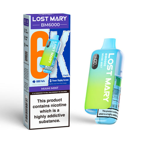 Lost Mary BM6000 Refillable Kits Compliant Post June 1st