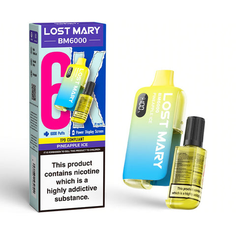 Lost Mary BM6000 Refillable Kits Compliant Post June 1st