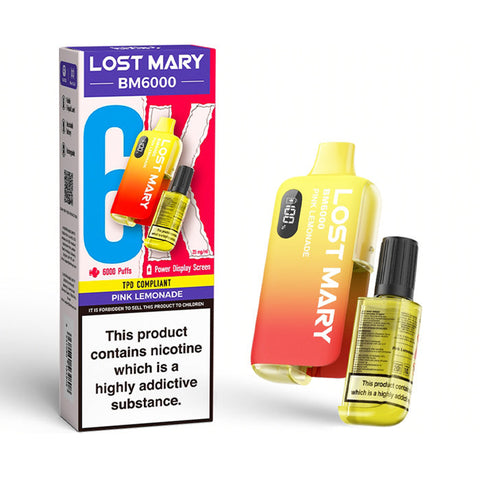 Lost Mary BM6000 Refillable Kits Compliant Post June 1st