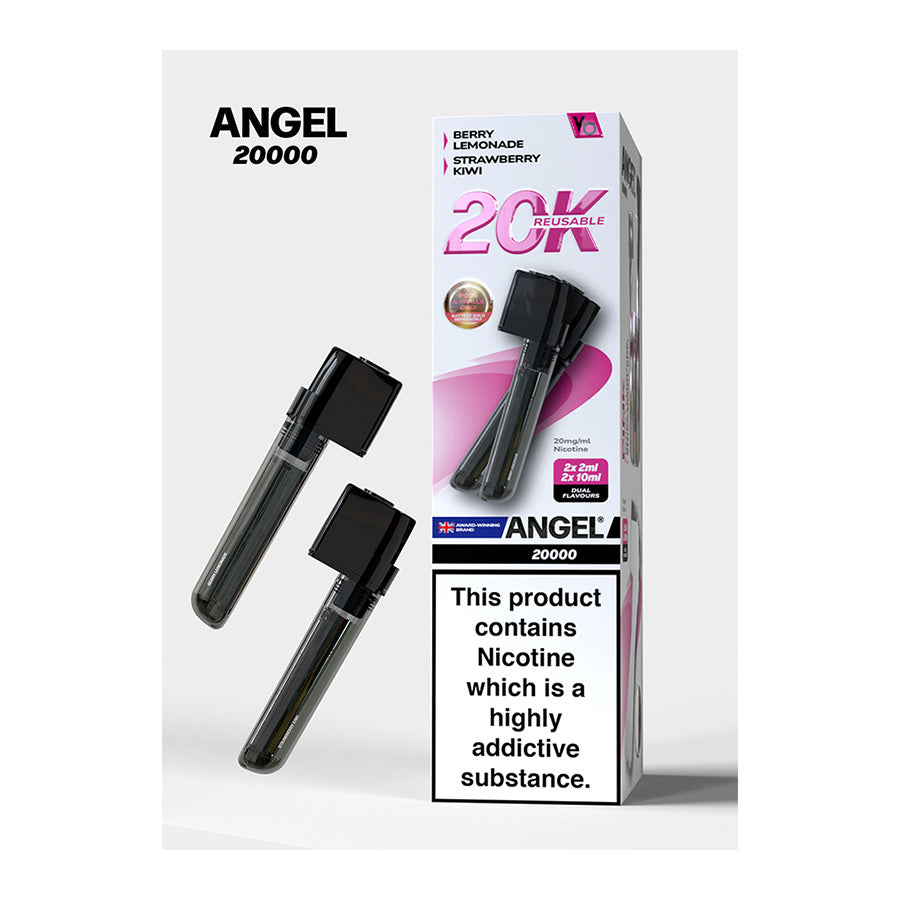 Angel 20K PUFF Pods 2x (2ml pod+ 10ml refill) - Unique Distribution