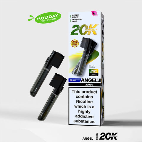 Angel 20K PUFF Pods 2x (2ml pod+ 10ml refill) - Unique Distribution