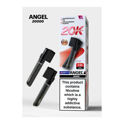 Angel 20K PUFF Pods 2x (2ml pod+ 10ml refill) - Unique Distribution