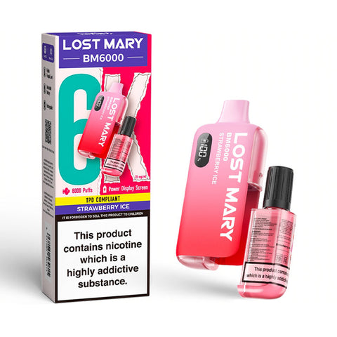 Lost Mary BM6000 Refillable Kits Compliant Post June 1st