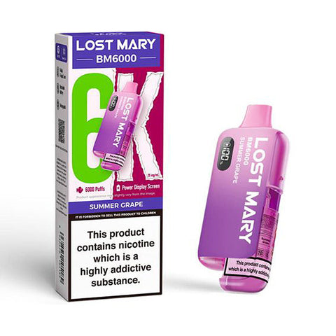 Lost Mary BM6000 Refillable Kits Compliant Post June 1st