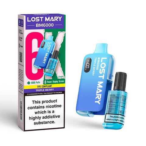 Lost Mary BM6000 Refillable Kits Compliant Post June 1st