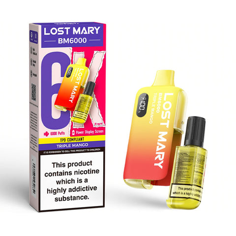Lost Mary BM6000 Refillable Kits Compliant Post June 1st
