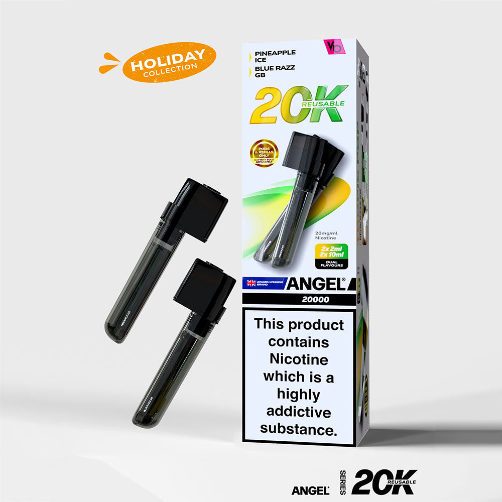 Angel 20K PUFF Pods 2x (2ml pod+ 10ml refill) - Unique Distribution