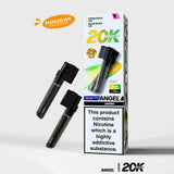 Angel 20K PUFF Pods 2x (2ml pod+ 10ml refill) - Unique Distribution