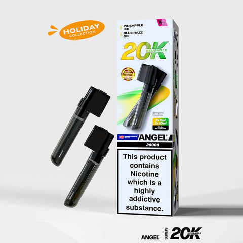 Angel 20K PUFF Pods 2x (2ml pod+ 10ml refill) - Unique Distribution