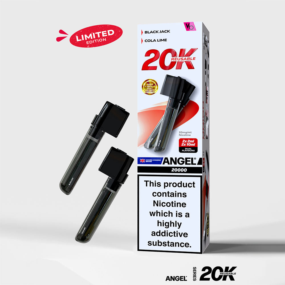 Angel 20K PUFF Pods 2x (2ml pod+ 10ml refill) - Unique Distribution