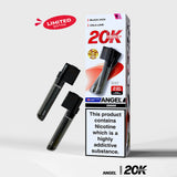 Angel 20K PUFF Pods 2x (2ml pod+ 10ml refill) - Unique Distribution