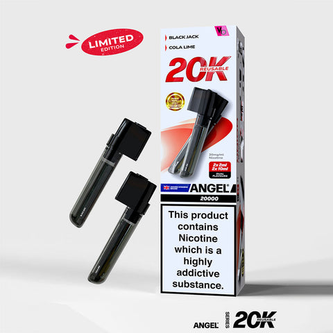 Angel 20K PUFF Pods 2x (2ml pod+ 10ml refill) - Unique Distribution