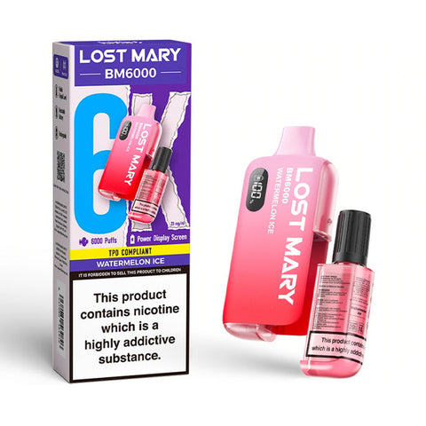 Lost Mary BM6000 Refillable Kits Compliant Post June 1st