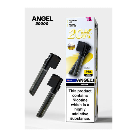 Angel 20K PUFF Pods 2x (2ml pod+ 10ml refill) - Unique Distribution