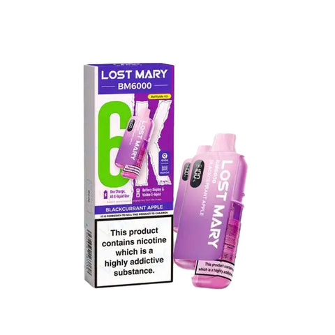 Lost Mary BM6000 Refillable Kits Compliant Post June 1st