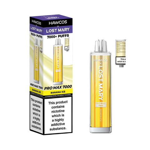 HAWCOS x Lost Mary Pro Max 7K 20MG Legal Big Puff Kit