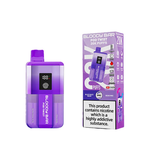 Bloody Bar Pod Twist 20K Puff Compliant Post June 1st